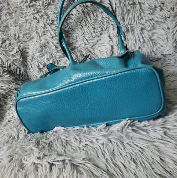 VINTAGE | Large Turquoise St. John's Bay Handbag! - Picture 4 of 8